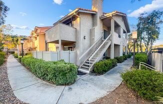 Rancho San Diego- Beautiful Mirasol Complex- 2 bed / 2 bath Upstairs Condo w A/C, Laundry + Parking- Summer Special! $750 OFF YOUR FIRST MONTH -