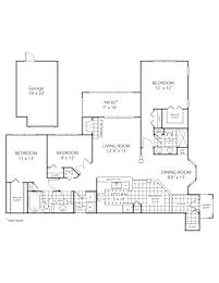3 beds, 2 baths, 1,490 sqft, $2,412