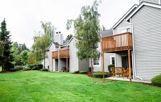 Lakewood Apartments - Crown Pointe Apartments - Rear Exterior