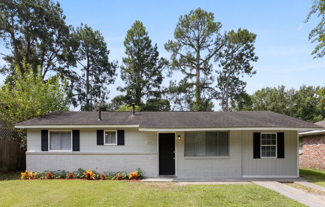 Large 3BR/1BA Eastside Savannah Home For Rent