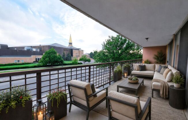 Spacious 2-Bedroom Denver Condo | Oversized Balcony + TWO Parking Spots Included & Storage