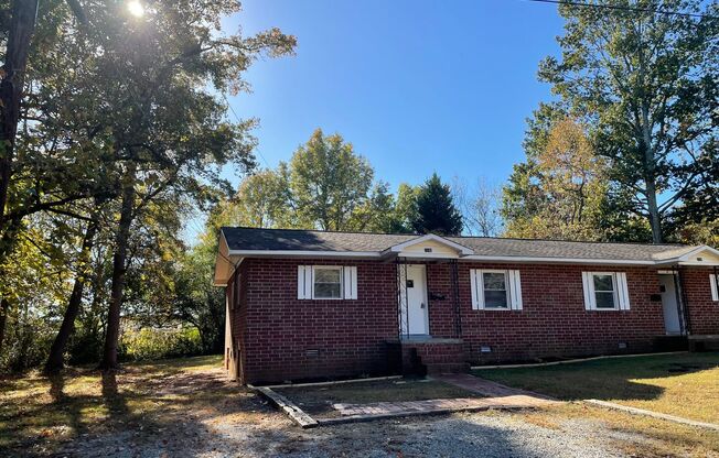 Renovated Two Bedroom Duplex in Lincolnton