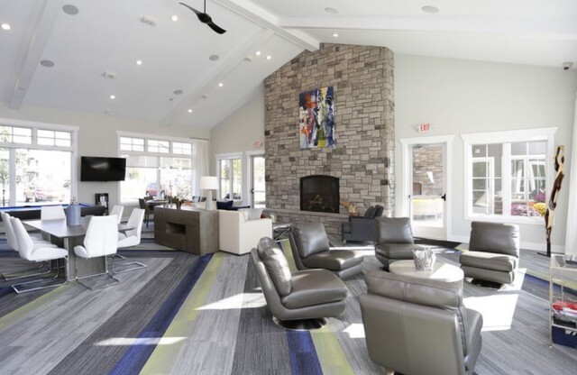 Community Center with Gas Fireplace