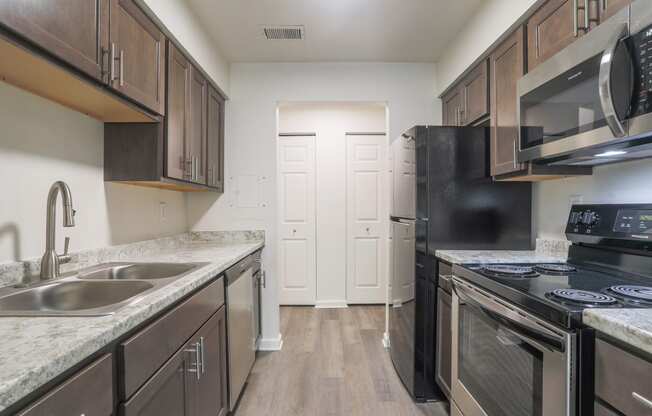 Kitchen in Muskegon Apartments | Lake Forest Apartments in Muskegon, MI