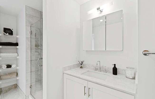 Vanity at 65 Bay Street, New Jersey, 07302