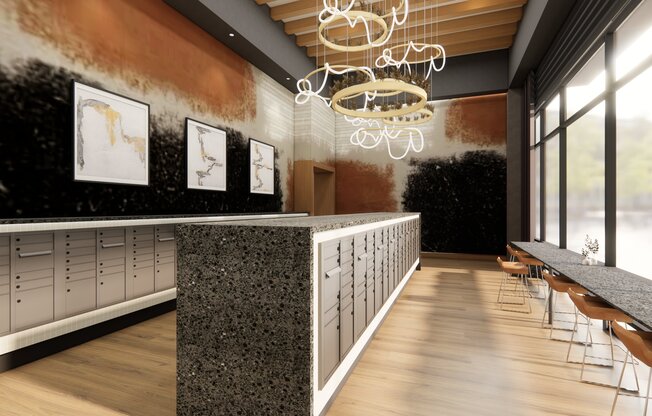 24/7 Luxer One self-serve package lockers with cold storage available.