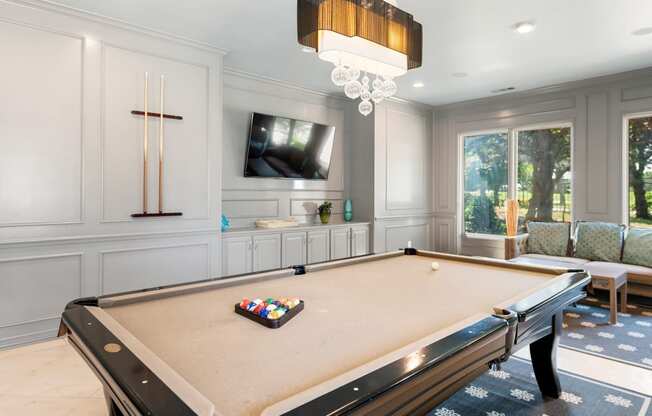 Billiards Room at Townhomes of Coyote Ridge