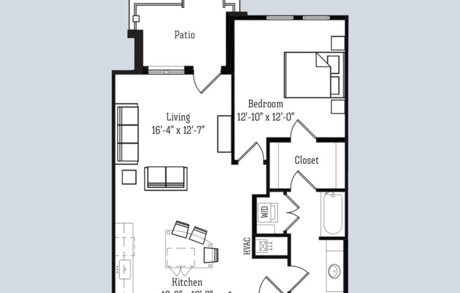 1 bed, 1 bath, 813 sqft, $1,775, Unit 8324 Globe Drive - 312
