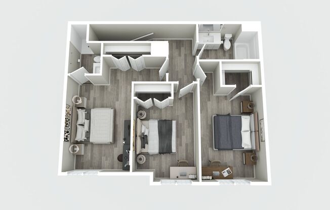 3 beds, 2.5 baths, 1,300 sqft, $1,999, Unit TH 2403-04