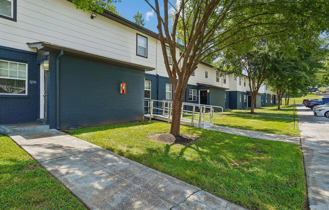 The Ashley Exterior Building Townhomes