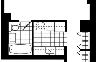 Studio, 1 bath, $3,795, Unit 19B