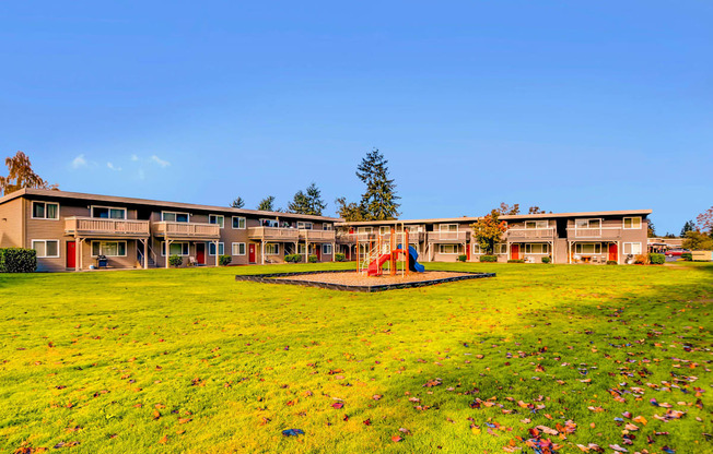 Our Apartment Community and Playground at Morningtree Park Apartments