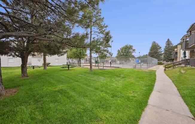 Reflections at Cherry Creek in Aurora, CO outdoor courtyard