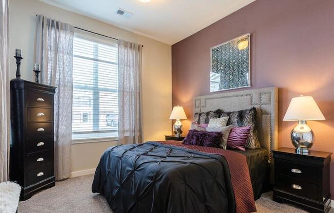 Spacious Bedroom With Comfortable Bed at Watermark on Twenty Mile, Parker