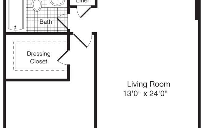 1 bed, 1 bath, 915 sqft, $2,032, Unit 0414
