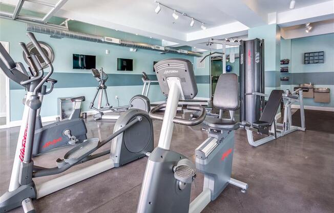 State-Of-The-Art Gym And Spin Studio at Greenway at Stadium Park, Greensboro, NC