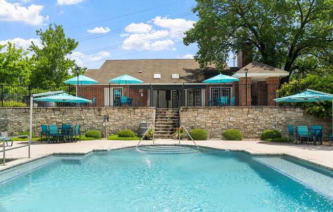 Outdoor Pool with Sundeck