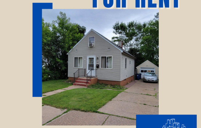 Single Family Home In Wausau! Deposit Special : half off deposit with a signed lease!