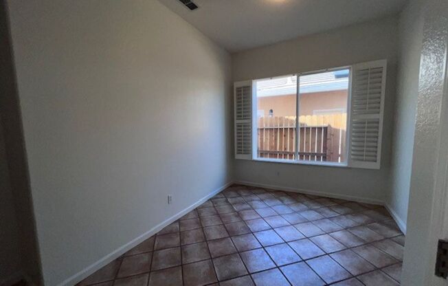 Single level 4 bedroom home close to schools and parks.