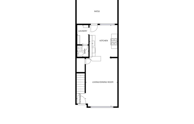 2 beds, 1.5 baths, $2,945, Unit 112#11736½