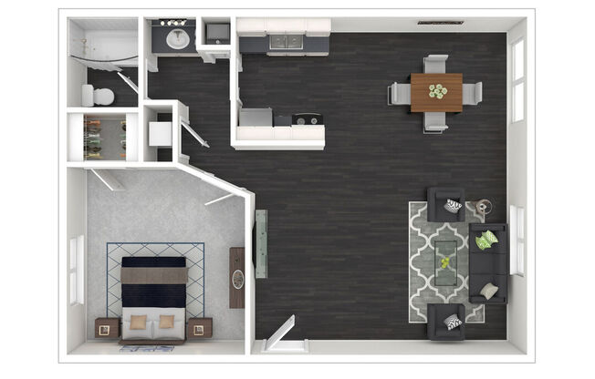1 bed, 1 bath, 720 sqft, $2,395