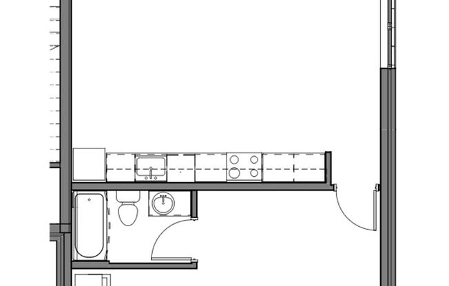 1 bed, 1 bath, 715 sqft, $1,195, Unit 314