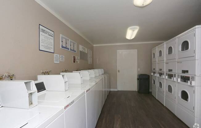 A view of On Site Laundry Rooms