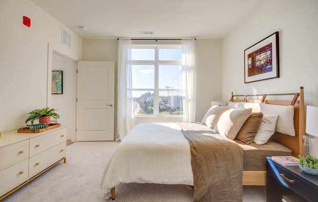 Spacious bedrooms with natural lights - BLVD at Revere Beach