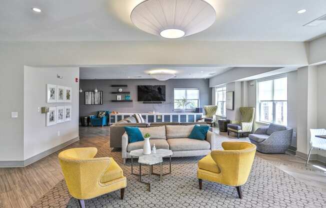 Breathtaking multi-story clubhouse