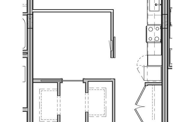 1 bed, 1 bath, 580 sqft, $2,855, Unit 208