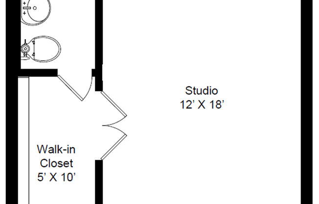 Studio, 1 bath, 320 sqft, $1,445, Unit 225-402