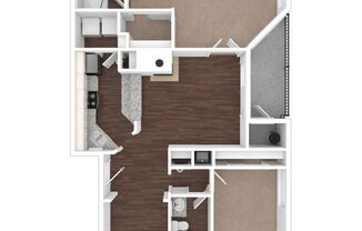 2 beds, 2 baths, 1,110 sqft, $1,775