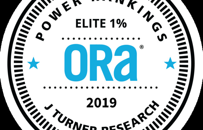 2019 ora power ranking award badge