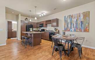 Kitchen with Separate Dining Area