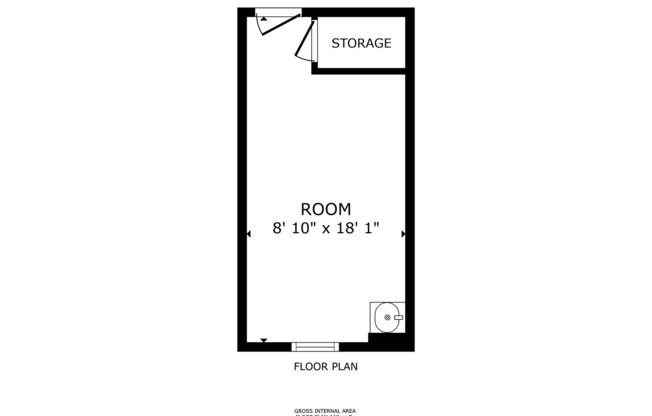 Studio, , 160 sqft, $1,100, Unit 26