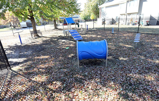 Apartment dog  park at berkshire apartments and townhomes