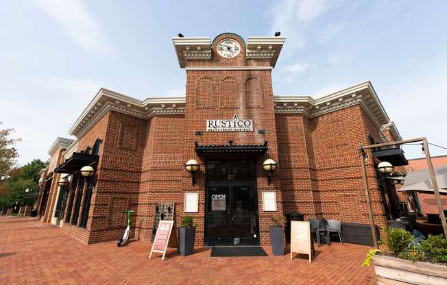 Rustico restaurant near Mason Hall Apartments in Alexandria, VA