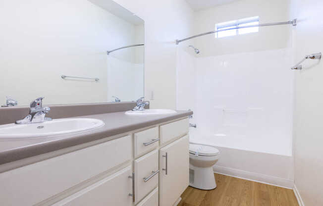 Bathroom with Double Vanity