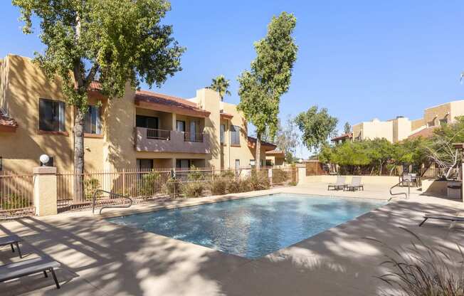 Pool at Copper Point Apartments in Mesa Arizona