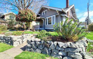 Desirable North End Tacoma Craftsman Style Four Bedroom Home!