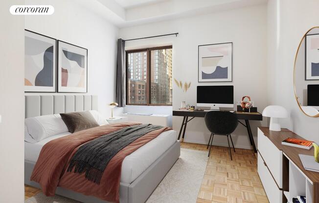 Studio, 1 bath, 484 sqft, $2,950, Unit 6Q