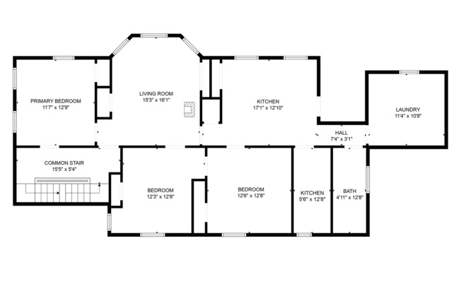 3 beds, 1 bath, 1,400 sqft, $1,950, Unit 364-2 Rimmon