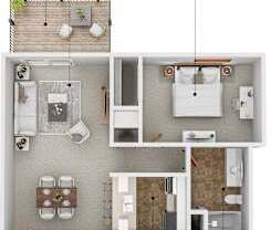 Partner-provided photo for $826 unit