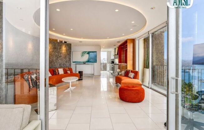 Luxury 16th-Floor Corner Residence | All Utilities Included | Secured Garage Parking | Panoramic San Francisco Views