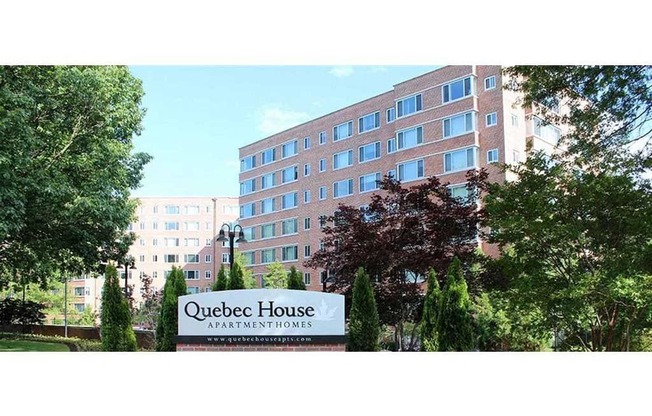 Monument Signage at Quebec House, Washington, DC, 20008