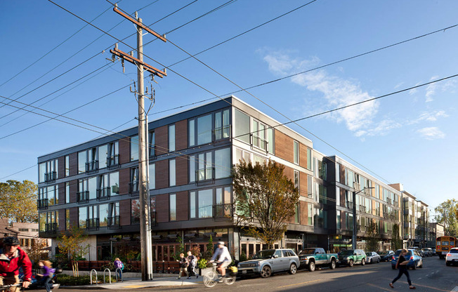 Street view of building.at 19th & Mercer, Washington