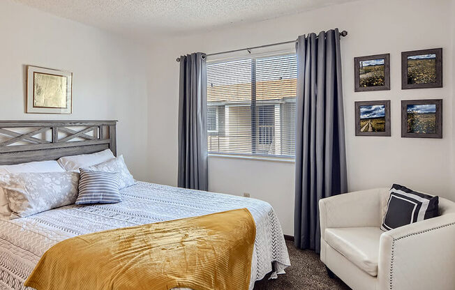 Bedroom With Natural light at country green apartments