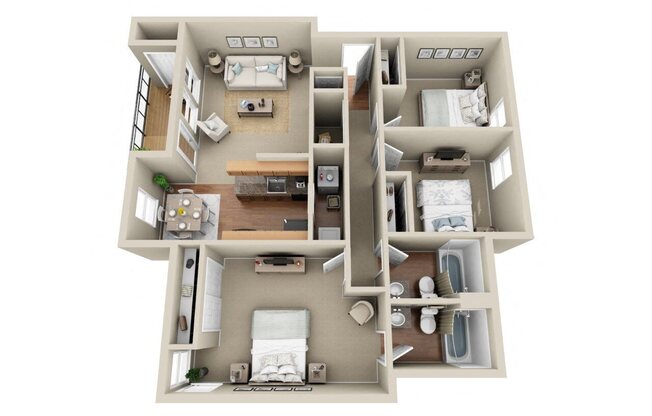 3 beds, 2 baths, 1,176 sqft, $2,190