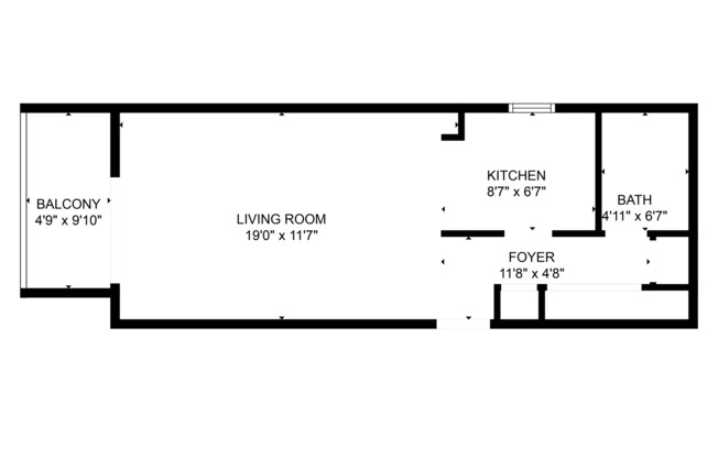 Studio, 1 bath, 481 sqft, $1,031.25, Unit Unit 20