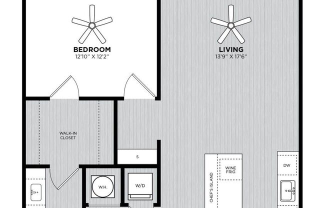 1 bed, 1 bath, 870 sqft, $1,687